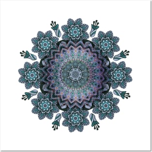 Abstract Art Mandala Posters and Art